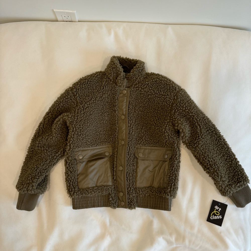 Sherpa kids jacket